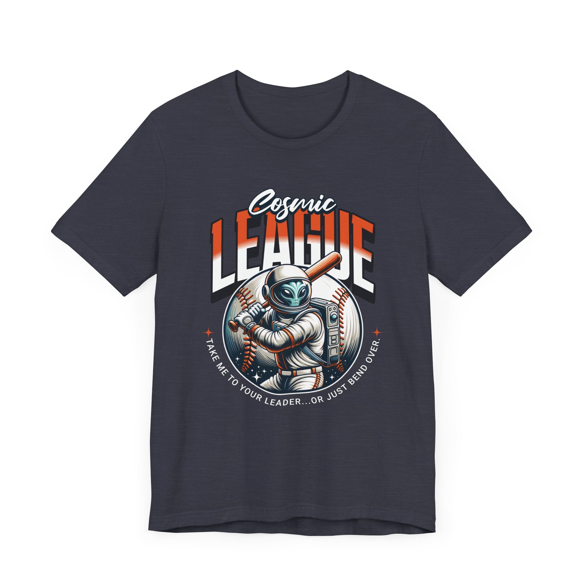 Cosmic League Astronaut Tee, Space Lover Shirt, Unisex Graphic T-shirt, Casual