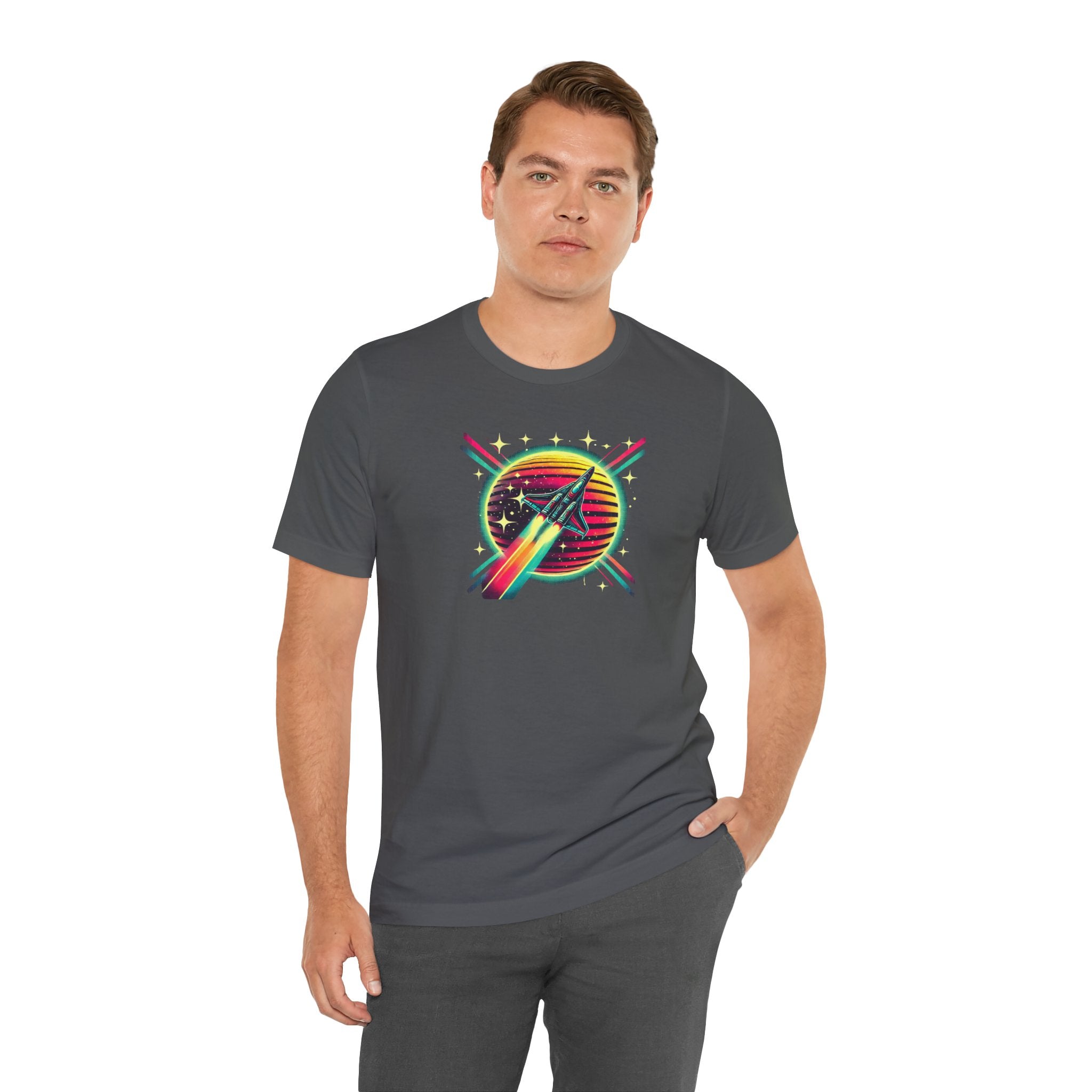 Vintage Thruster: Retro Space Jet Escape