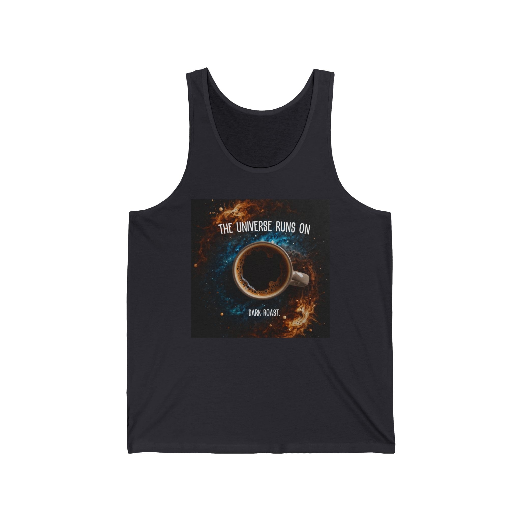 Canotta Coffee Lover, maglietta Universe Dark Roast, top estivo casual, regalo per lui