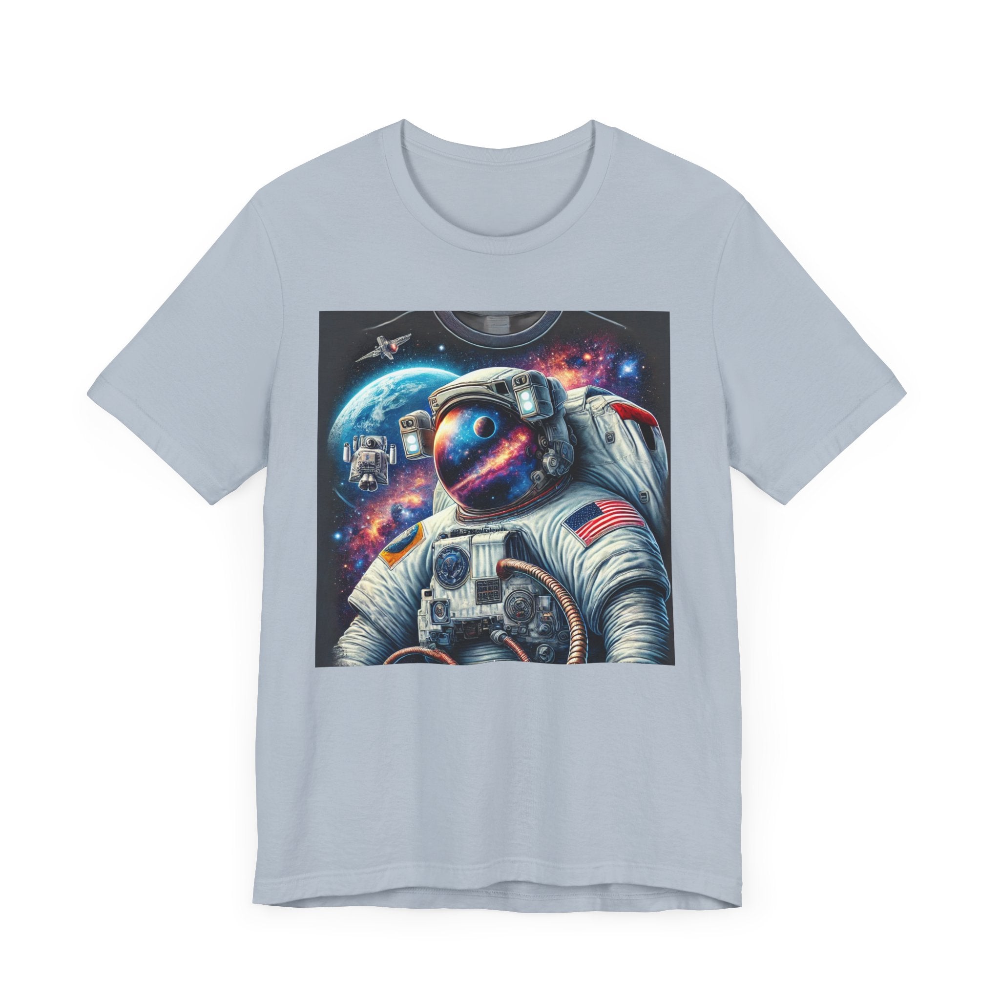 Astronaut in the Cosmos - Εκπληκτική σχεδίαση μπλουζών στο διάστημα για λάτρεις της επιστήμης και της επιστημονικής φαντασίας