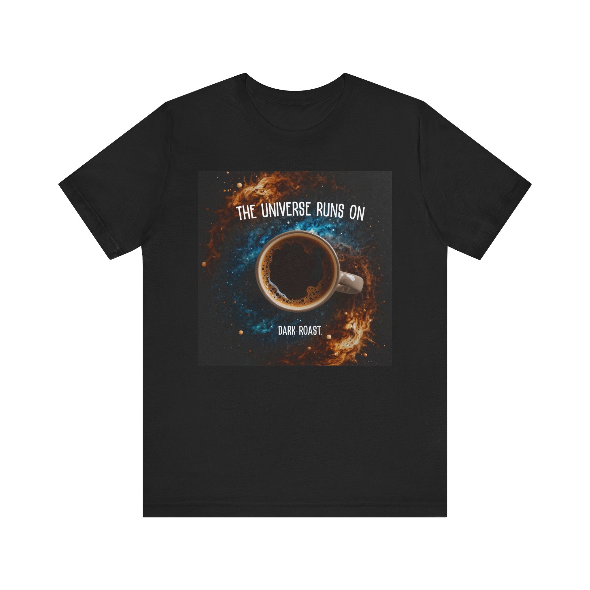 Funny T-shirt For Him Space Tshirt Gift For Coffee Lover Tee Funny Coffee