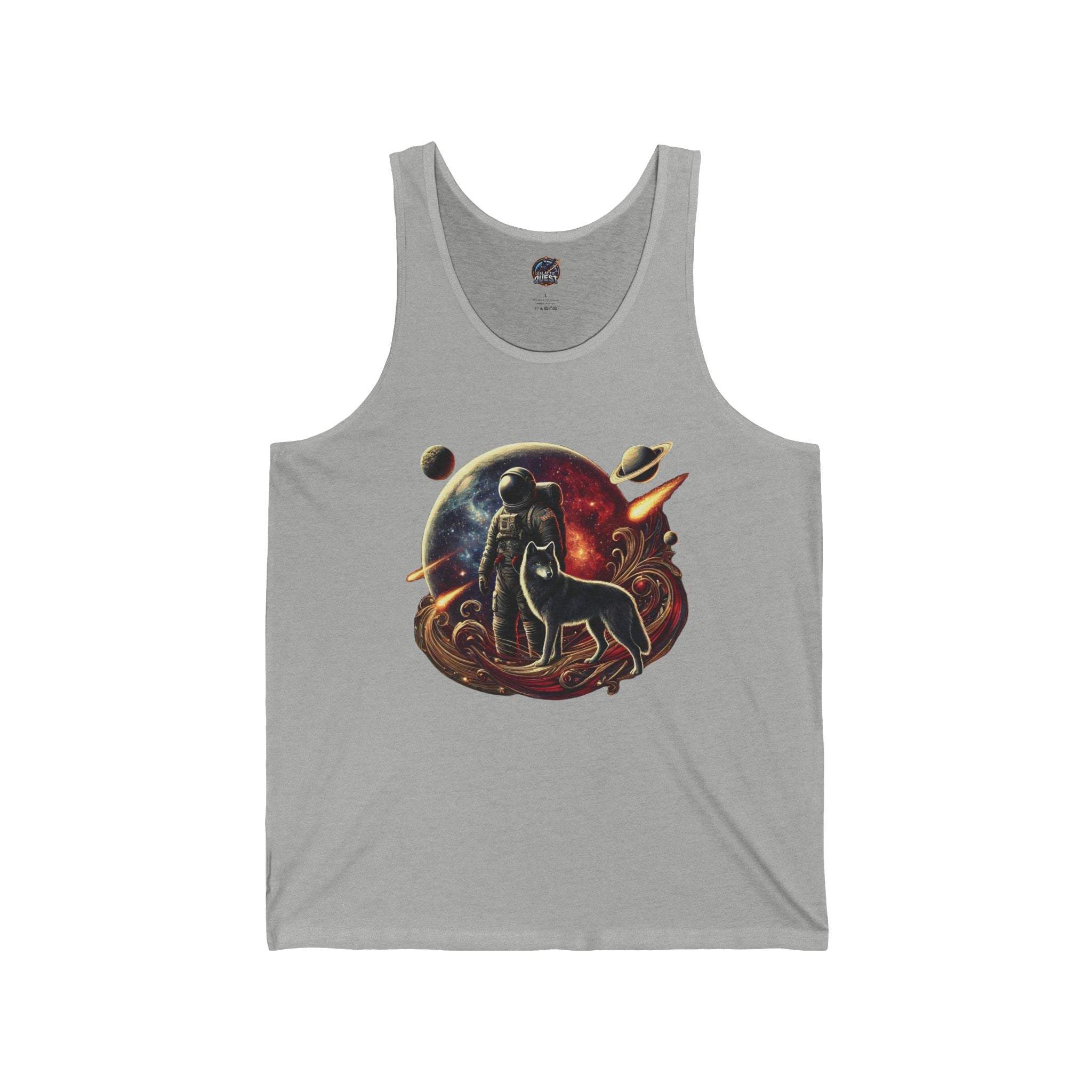 Astronaut &amp; Wolf Cosmic Tank – Εξερευνήστε το Άγνωστο!