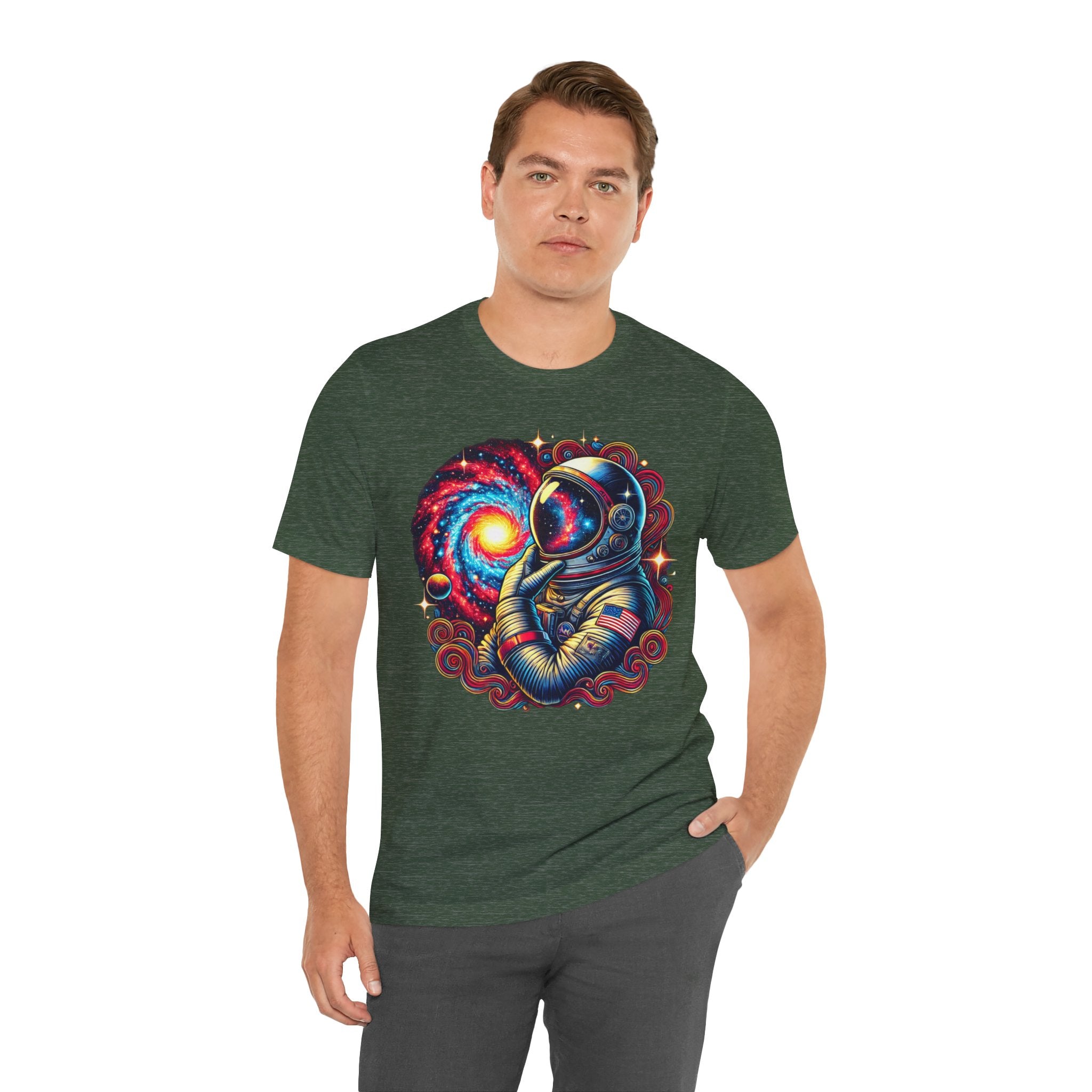 T-shirt Cosmic Thinker Astronaut – Deep Space Thoughts