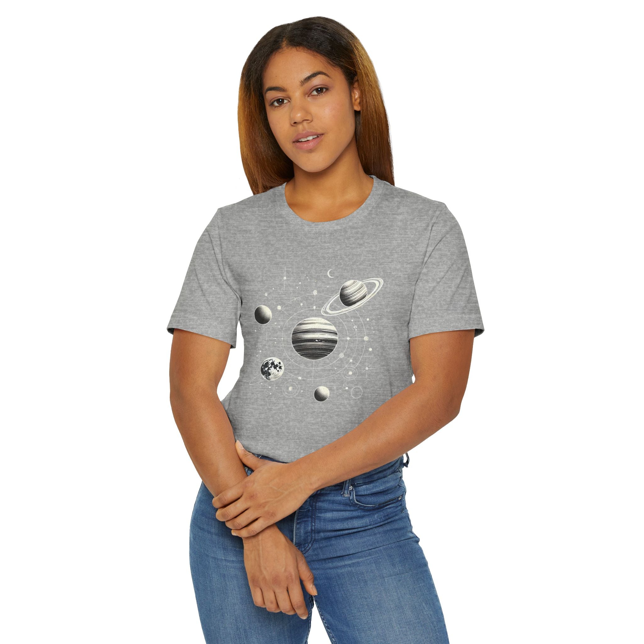 Ουράνια Τροχιά | Μινιμαλιστικό Cosmic T-Shirt 