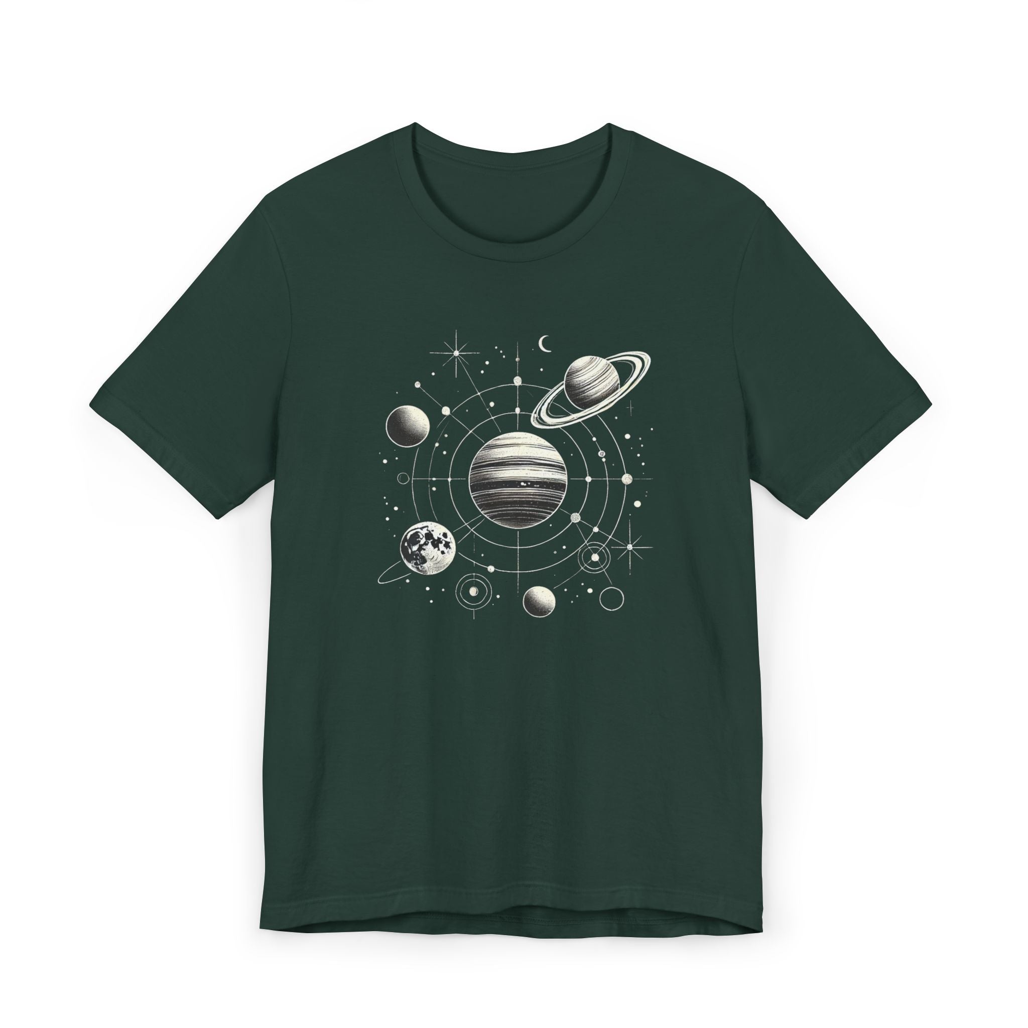 Ουράνια Τροχιά | Μινιμαλιστικό Cosmic T-Shirt 