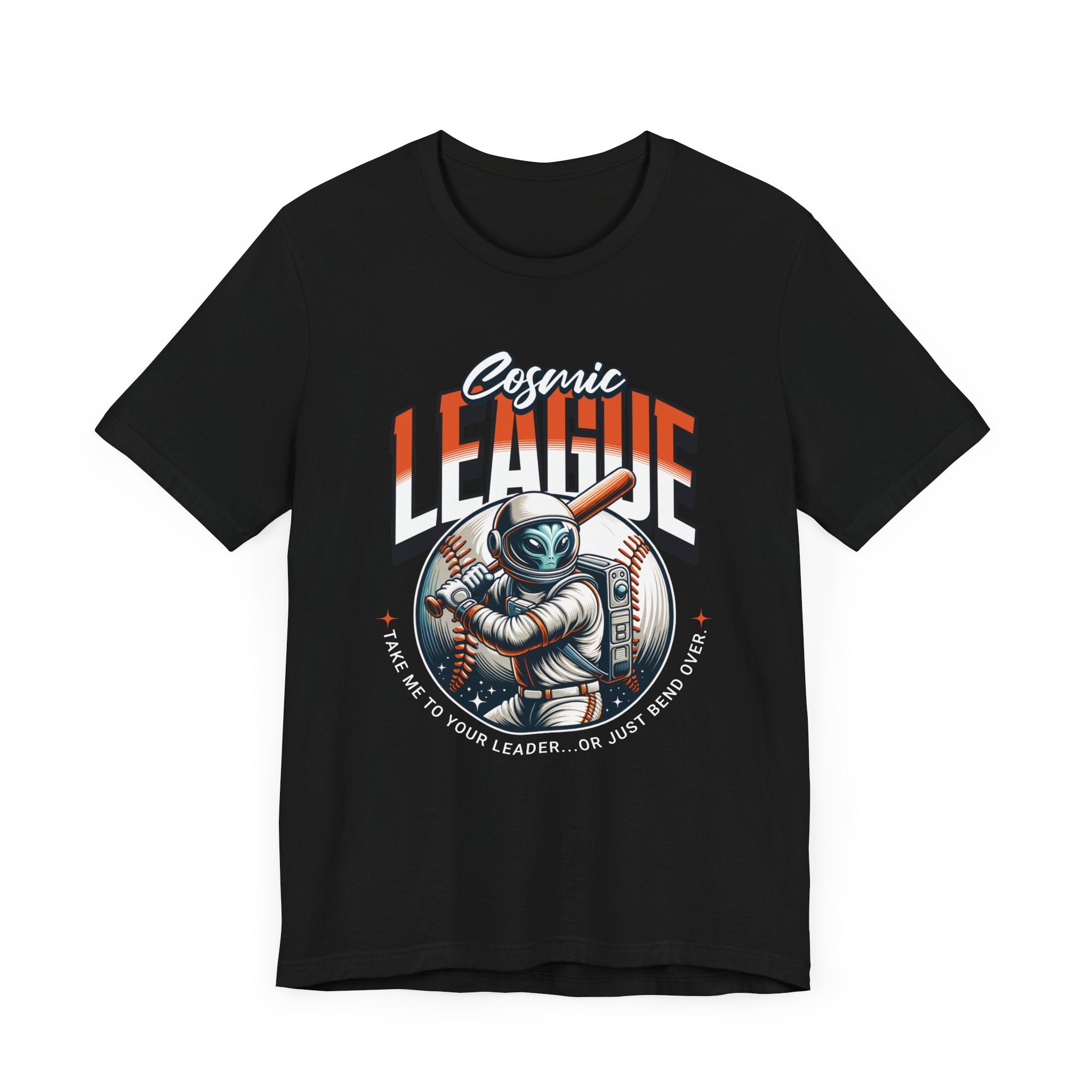 Cosmic League Astronaut Tee, Space Lover Shirt, Unisex Graphic T-shirt, Casual