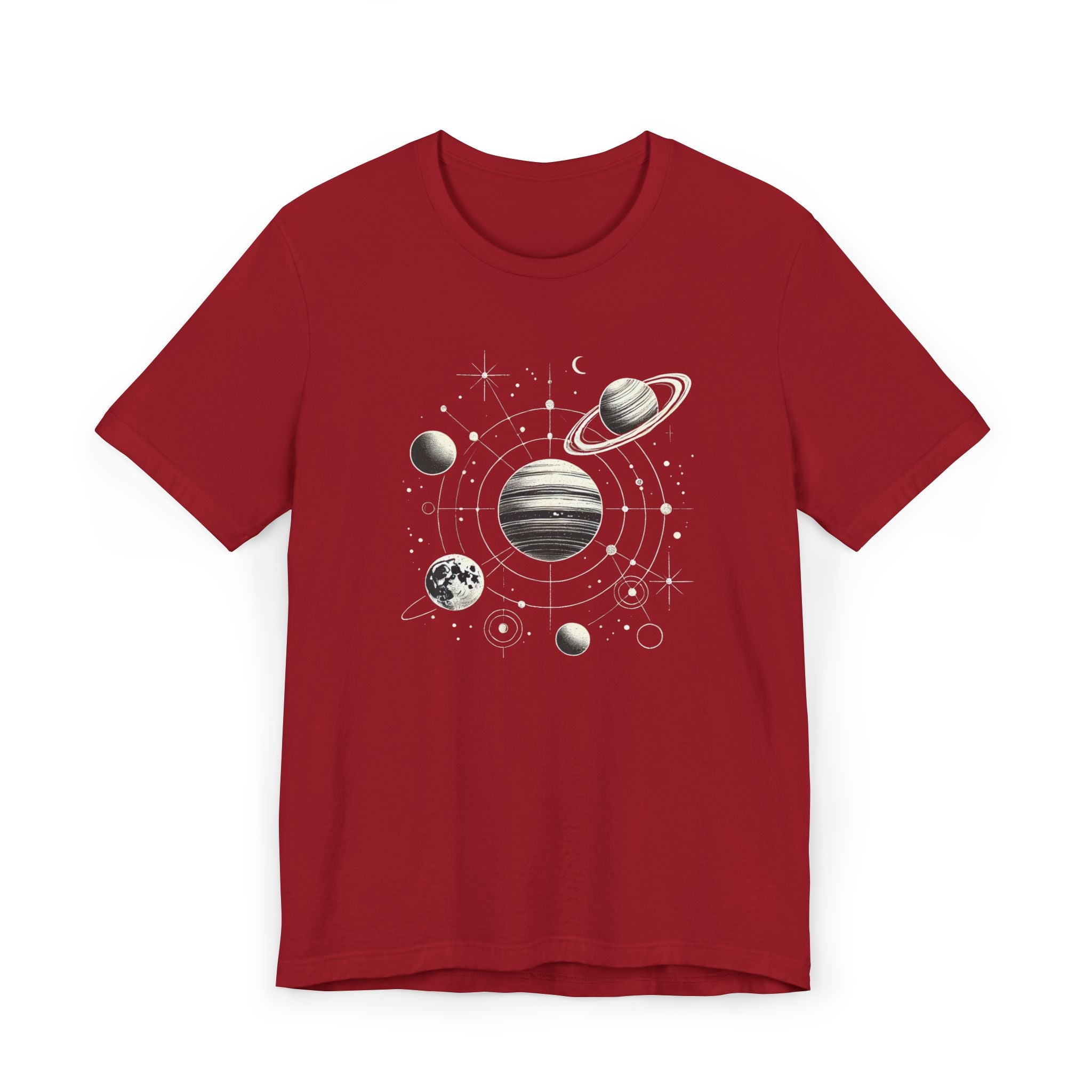 Ουράνια Τροχιά | Μινιμαλιστικό Cosmic T-Shirt 