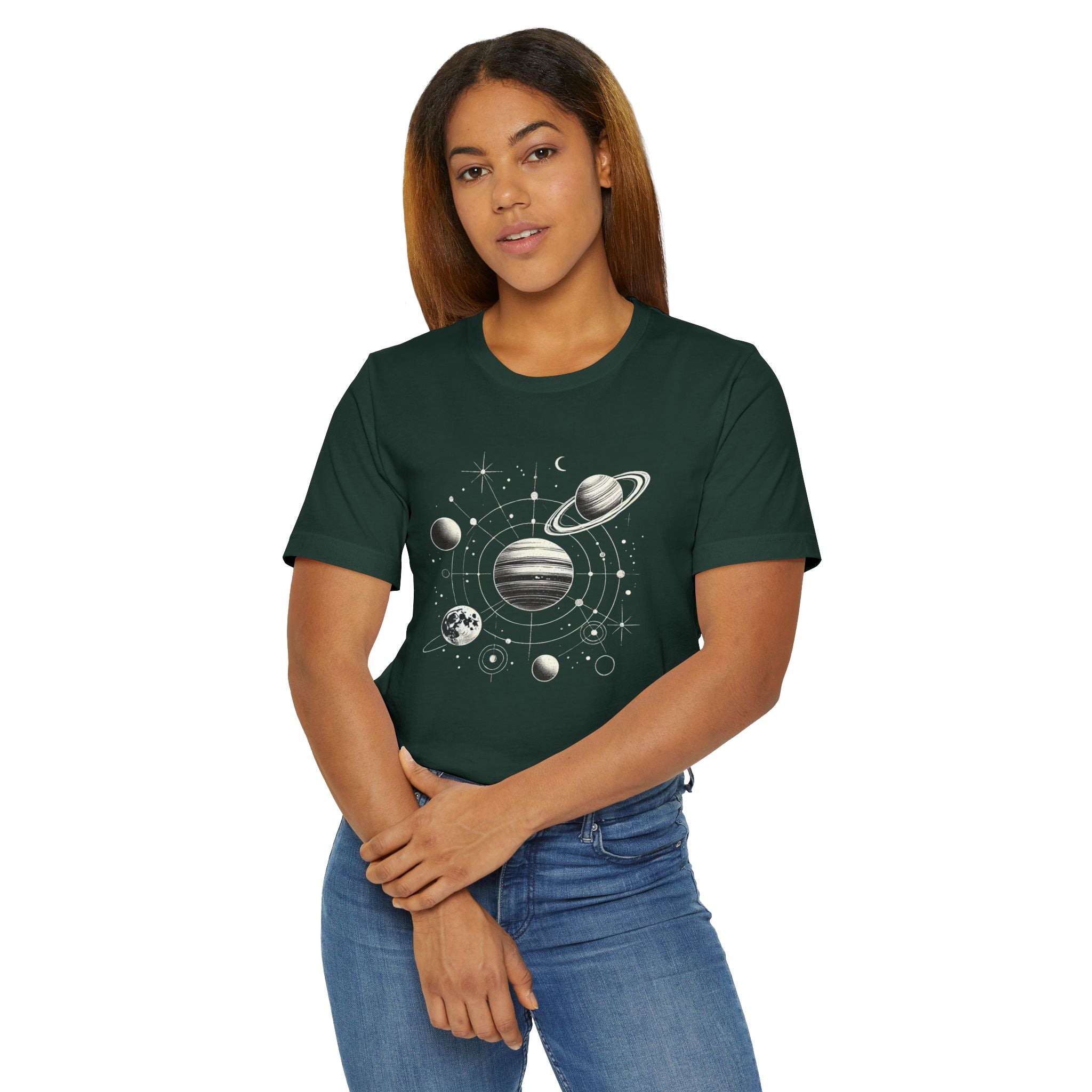 Ουράνια Τροχιά | Μινιμαλιστικό Cosmic T-Shirt 