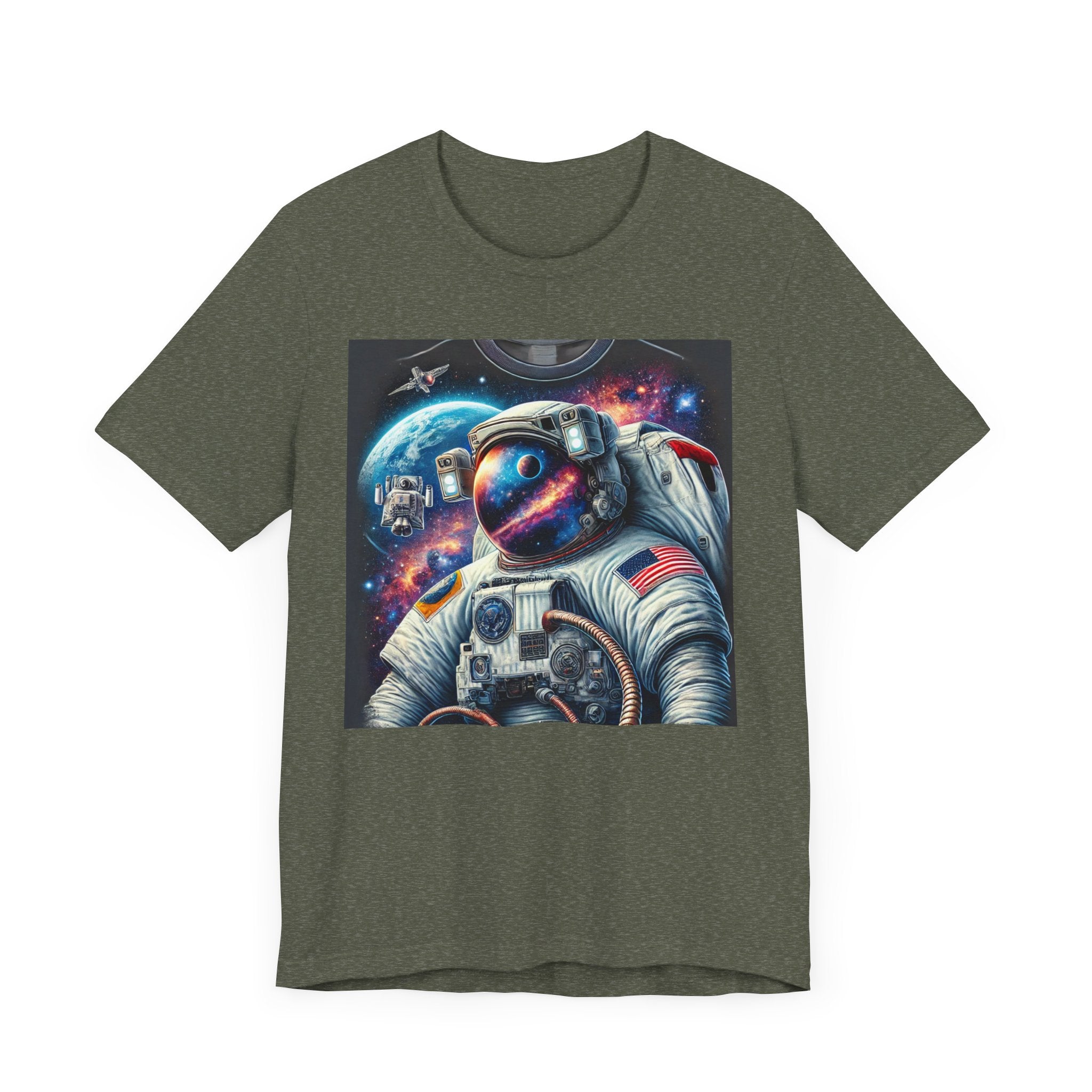 Astronaut in the Cosmos - Εκπληκτική σχεδίαση μπλουζών στο διάστημα για λάτρεις της επιστήμης και της επιστημονικής φαντασίας