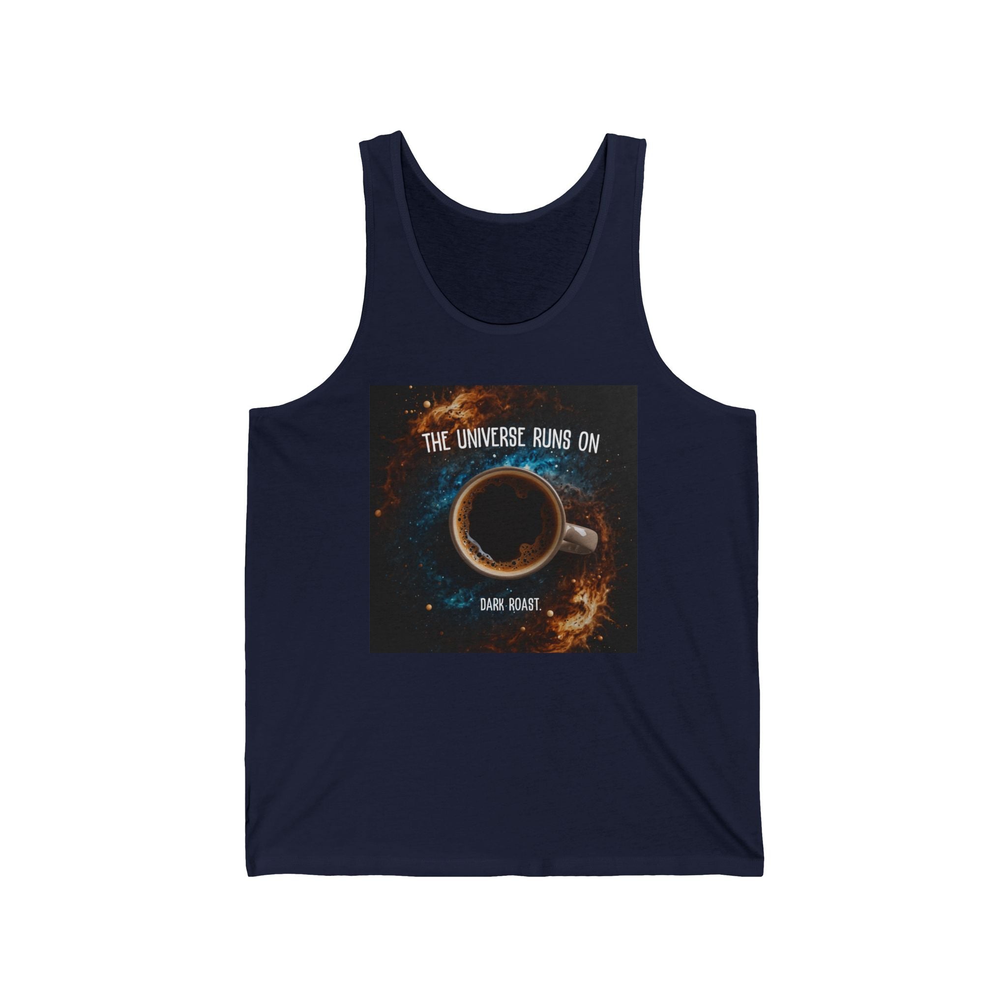 Canotta Coffee Lover, maglietta Universe Dark Roast, top estivo casual, regalo per lui