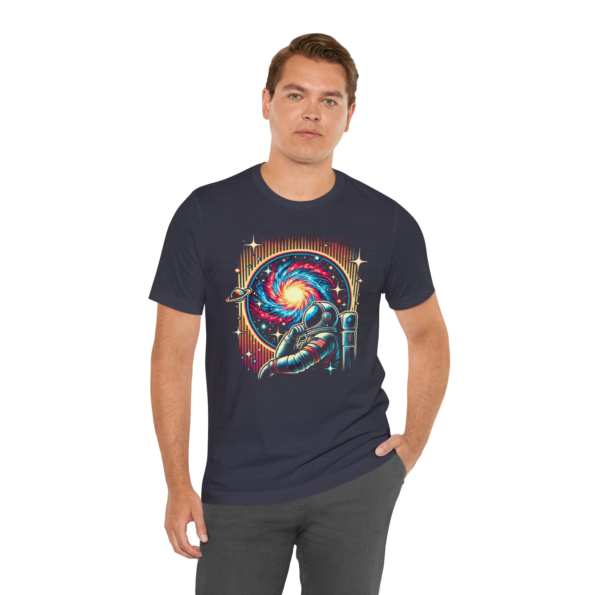 T-shirt Cosmic Reflection Astronaut
