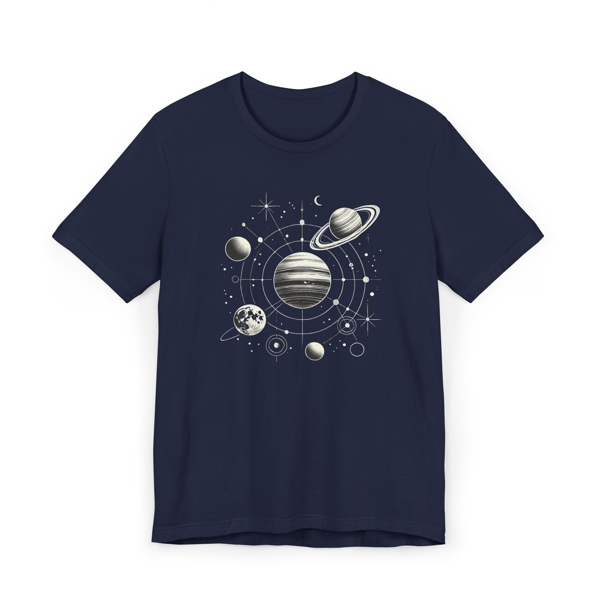 Ουράνια Τροχιά | Μινιμαλιστικό Cosmic T-Shirt 