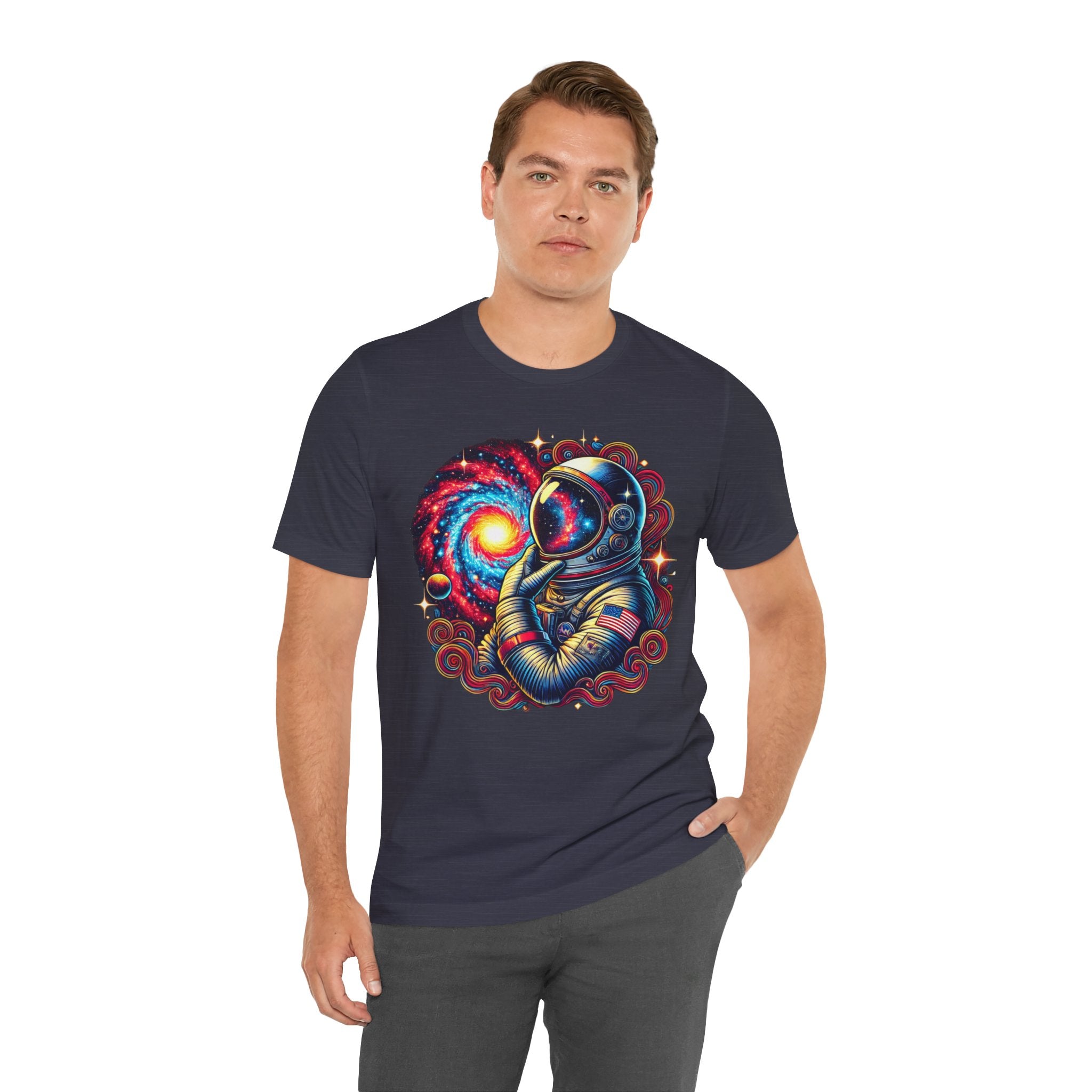 T-shirt Cosmic Thinker Astronaut – Deep Space Thoughts
