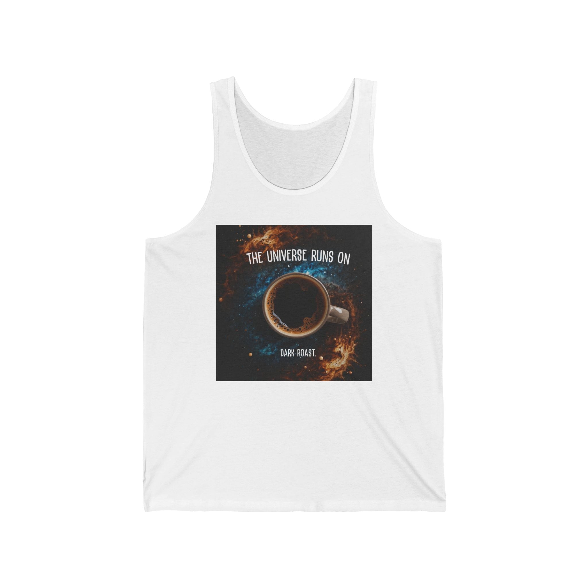 Canotta Coffee Lover, maglietta Universe Dark Roast, top estivo casual, regalo per lui