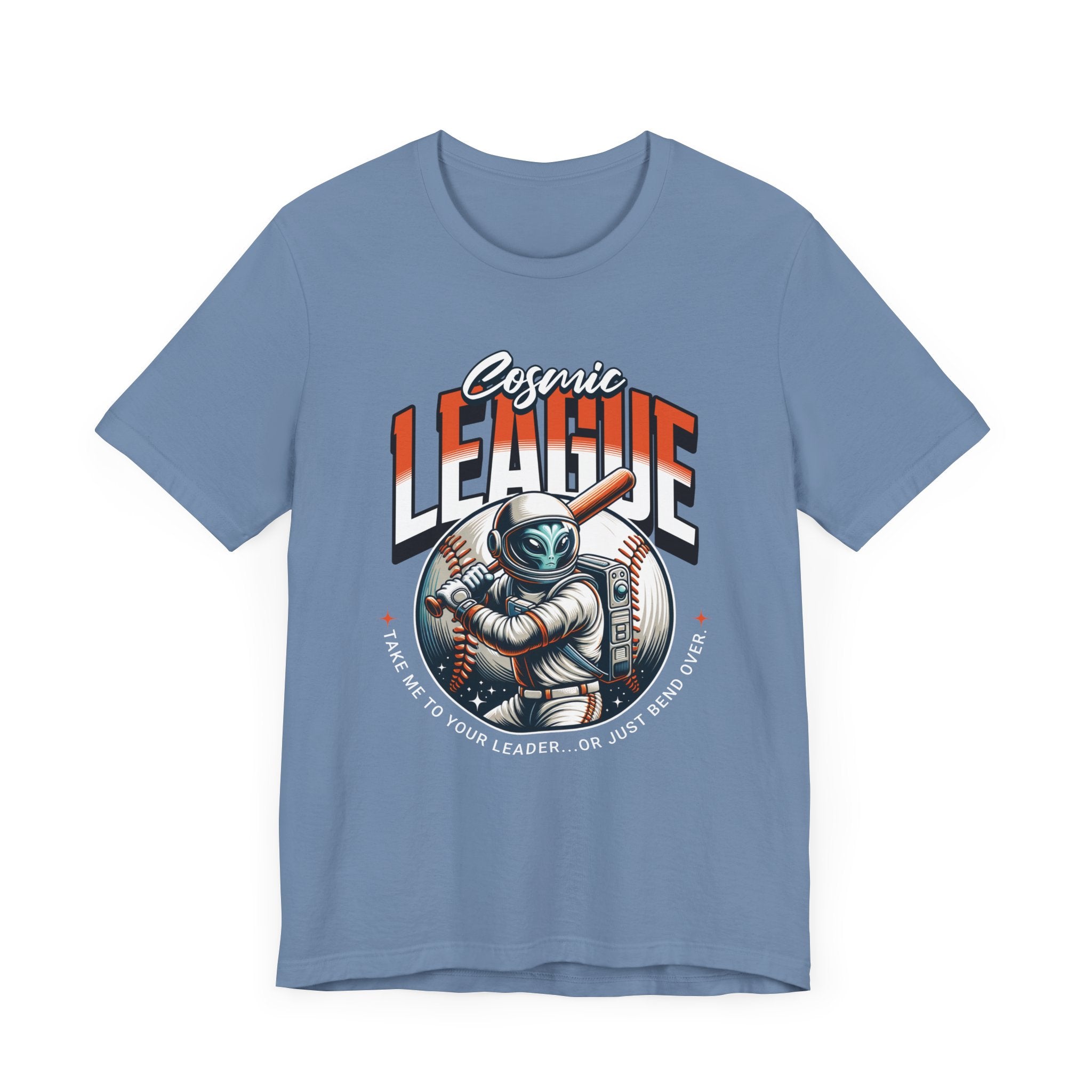 Cosmic League Astronaut Tee, Space Lover Shirt, Unisex Graphic T-shirt, Casual