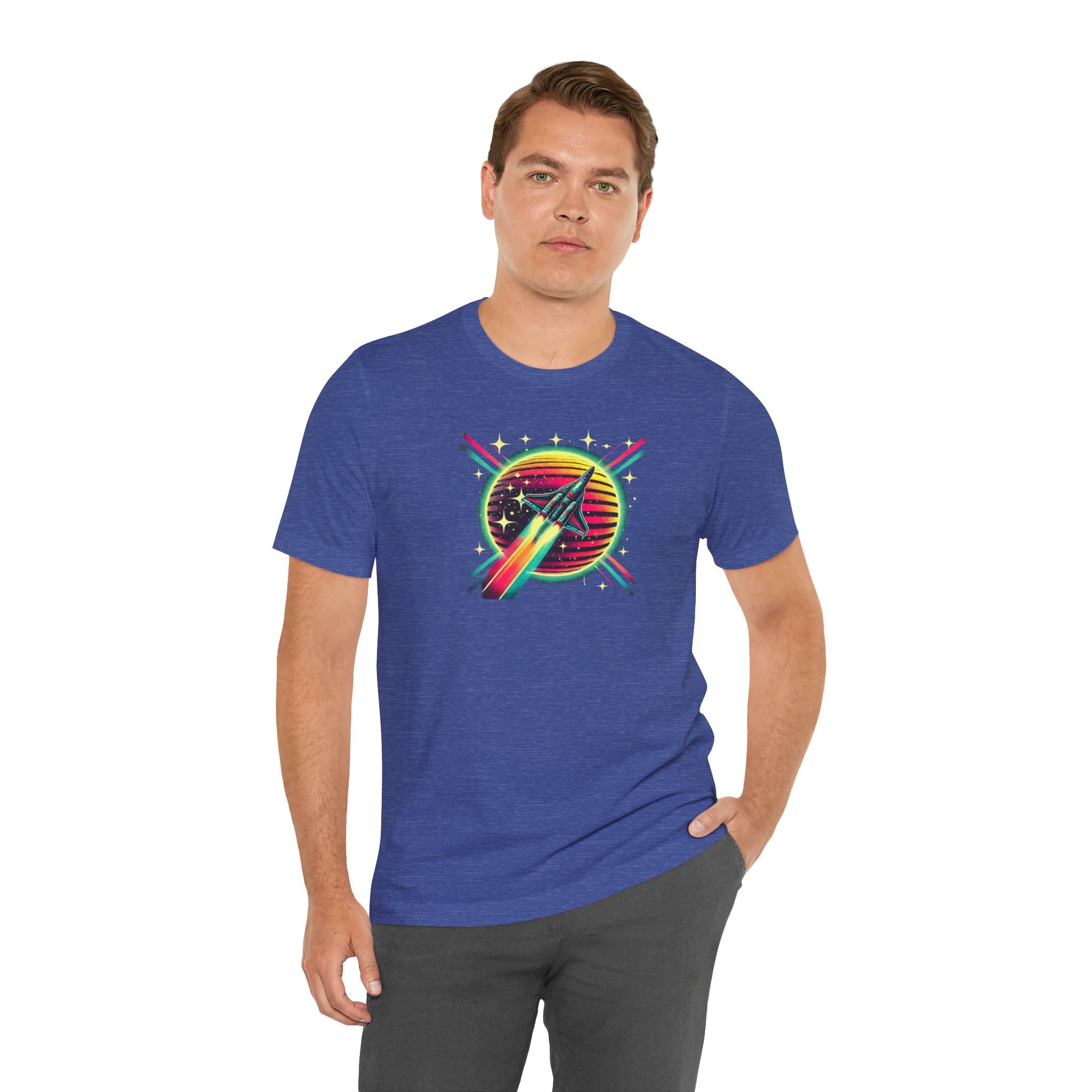 Vintage Thruster: Retro Space Jet Escape