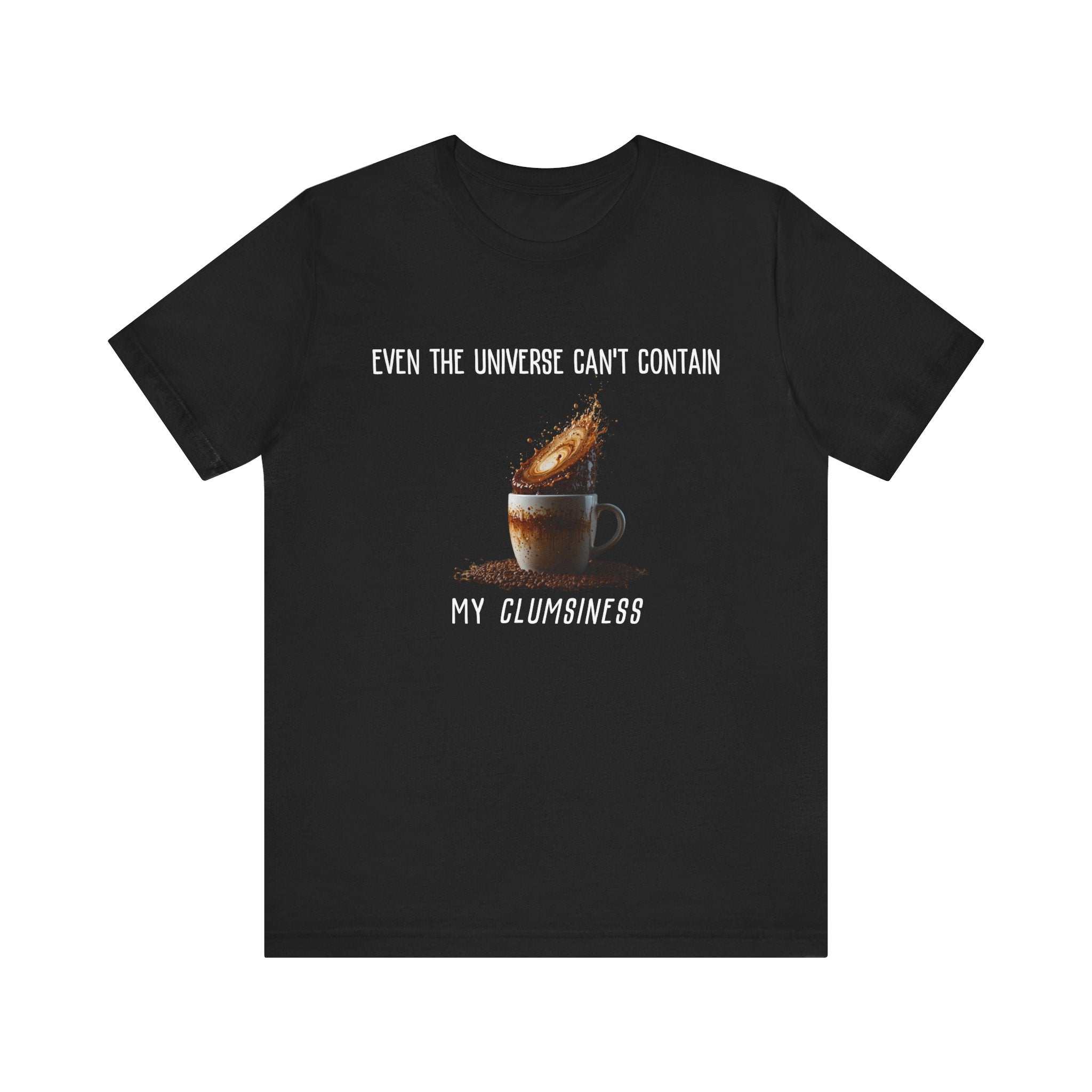 Funny T-shirt For Men Space Tshirt Gift For Coffee Lover Tee Funny Coffee Lover