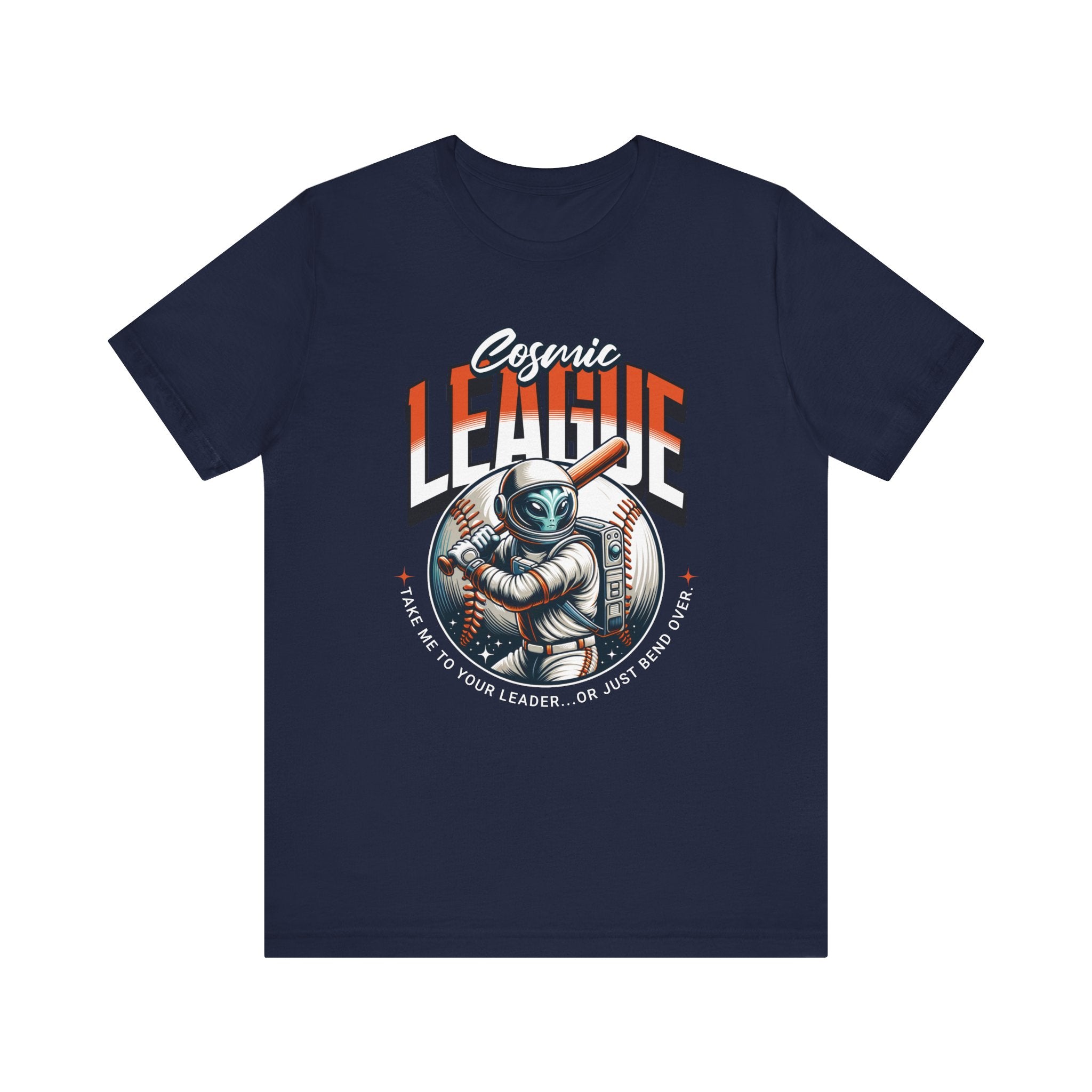 Cosmic League Astronaut Tee, Space Lover Shirt, Unisex Graphic T-shirt, Casual