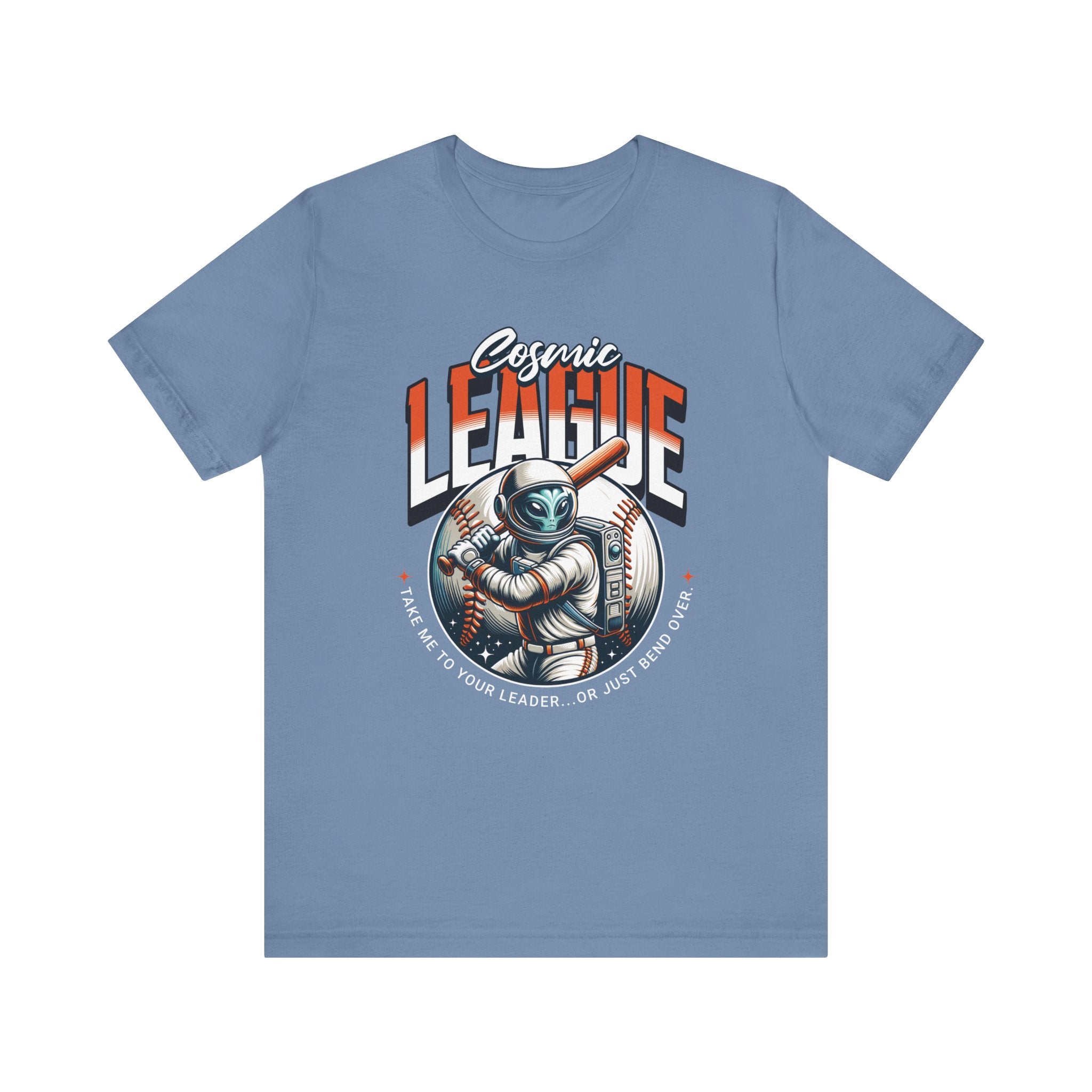Cosmic League Astronaut Tee, Space Lover Shirt, Unisex Graphic T-shirt, Casual