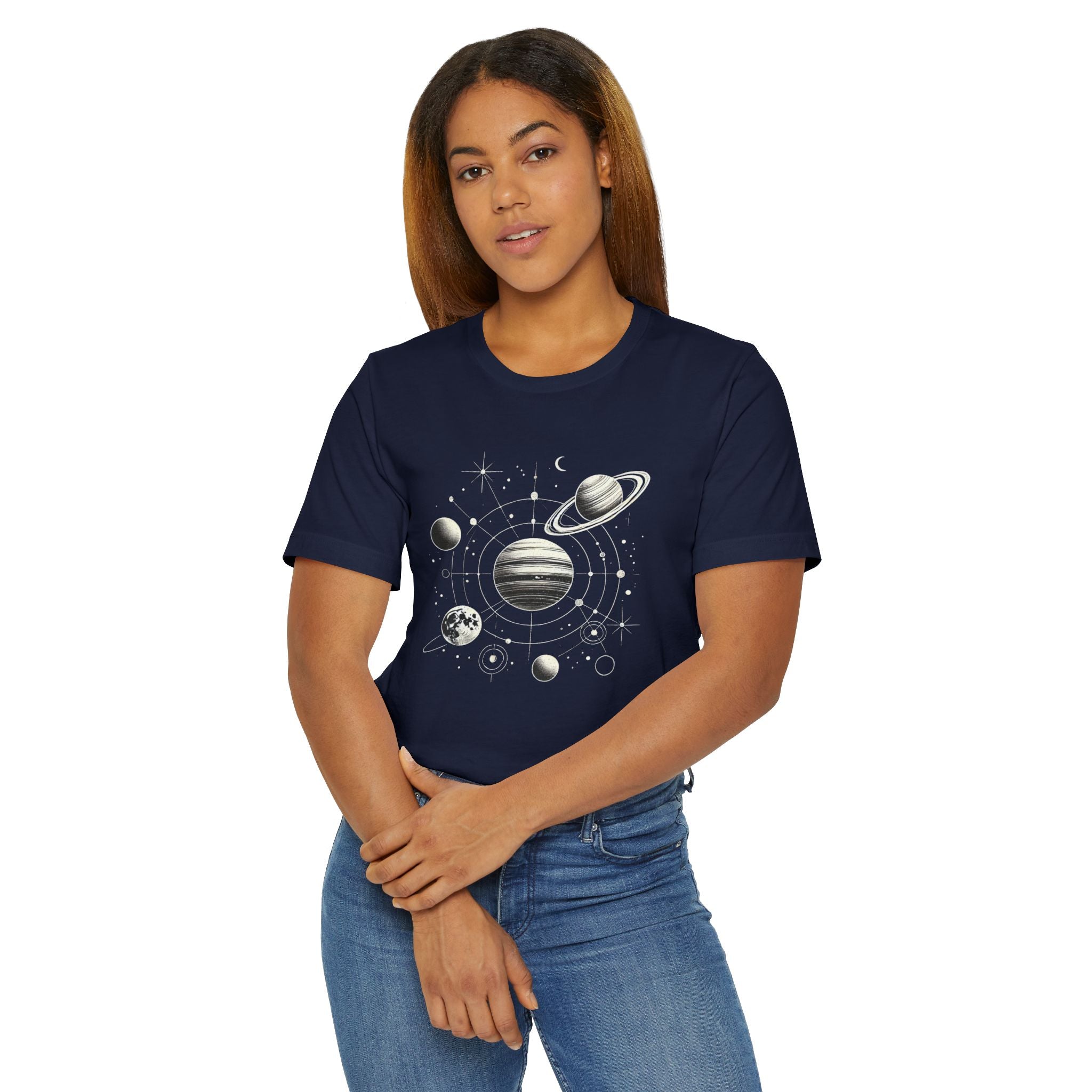 Ουράνια Τροχιά | Μινιμαλιστικό Cosmic T-Shirt 