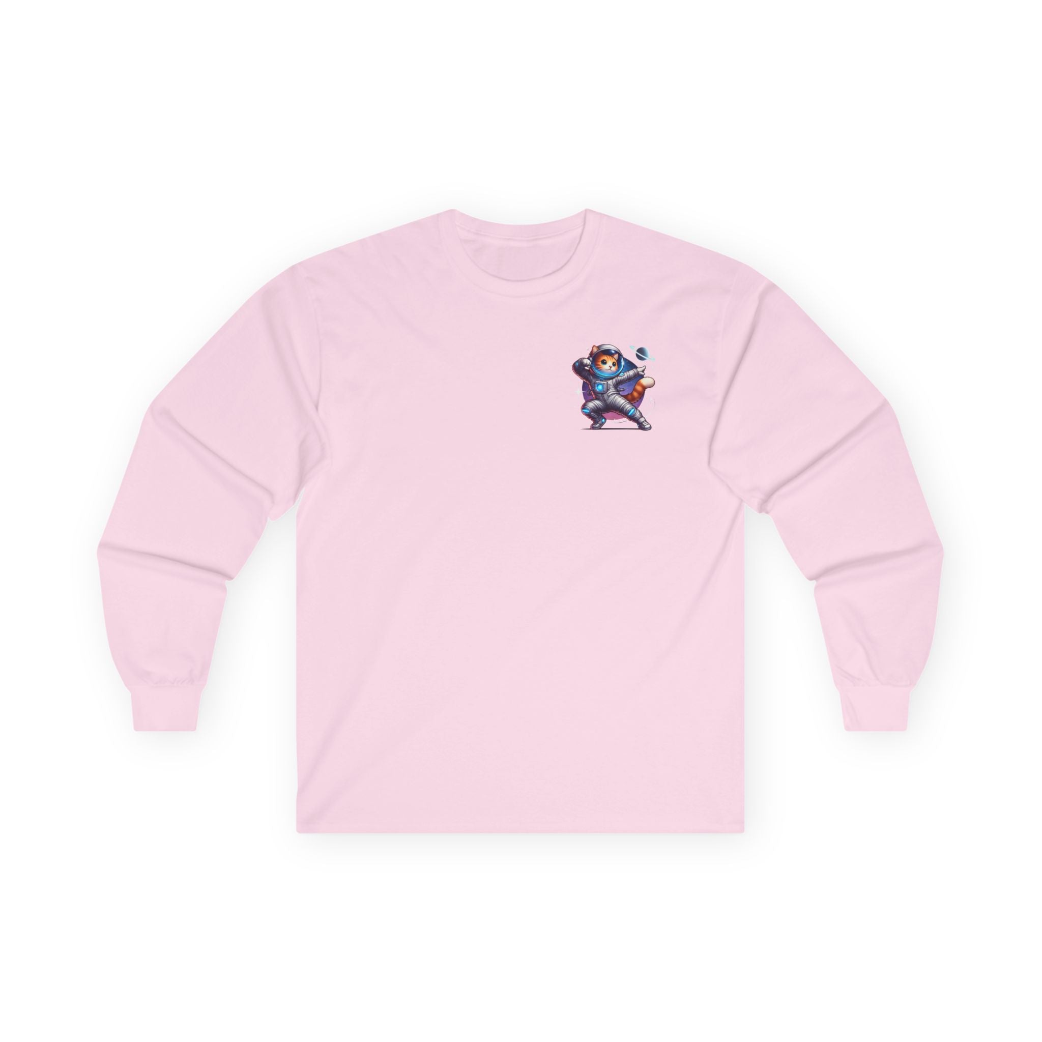 Cosmic Samurai Cat Long Sleeve Tee
