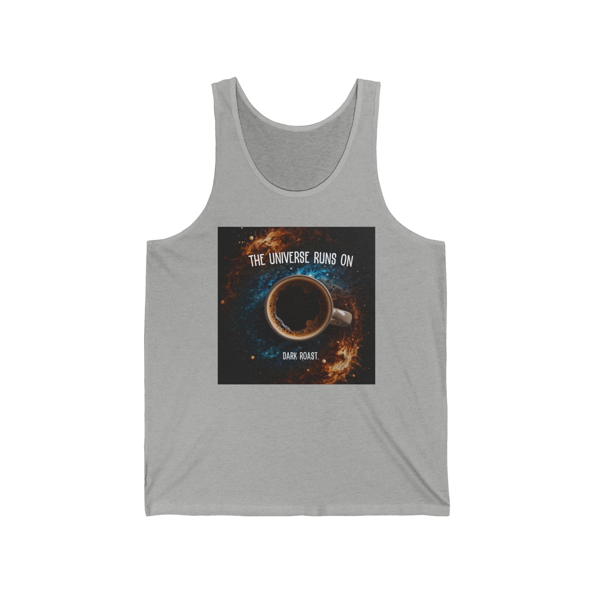 Canotta Coffee Lover, maglietta Universe Dark Roast, top estivo casual, regalo per lui