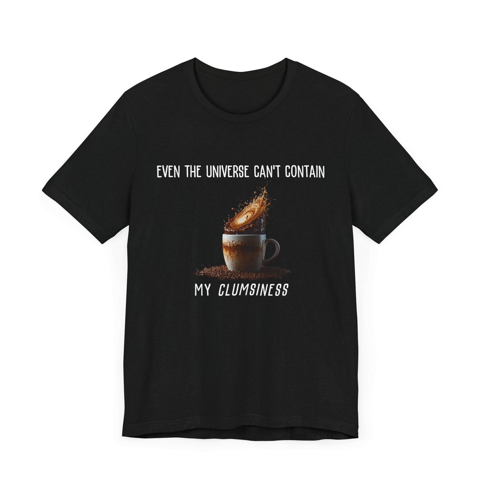 Funny T-shirt For Men Space Tshirt Gift For Coffee Lover Tee Funny Coffee Lover