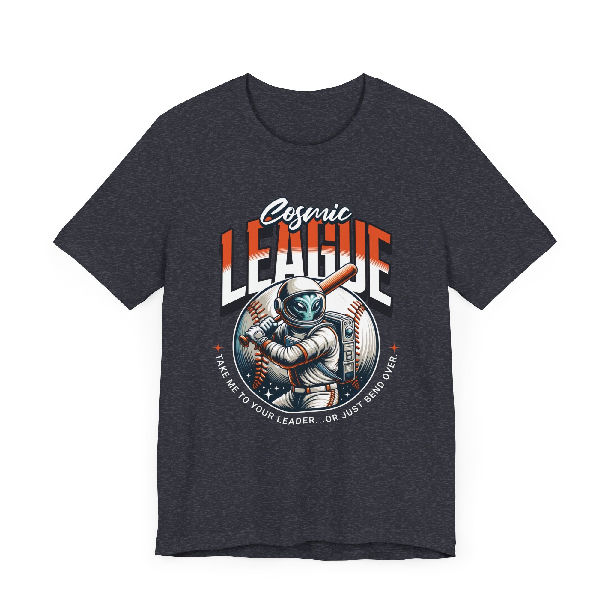 Cosmic League Astronaut Tee, Space Lover Shirt, Unisex Graphic T-shirt, Casual