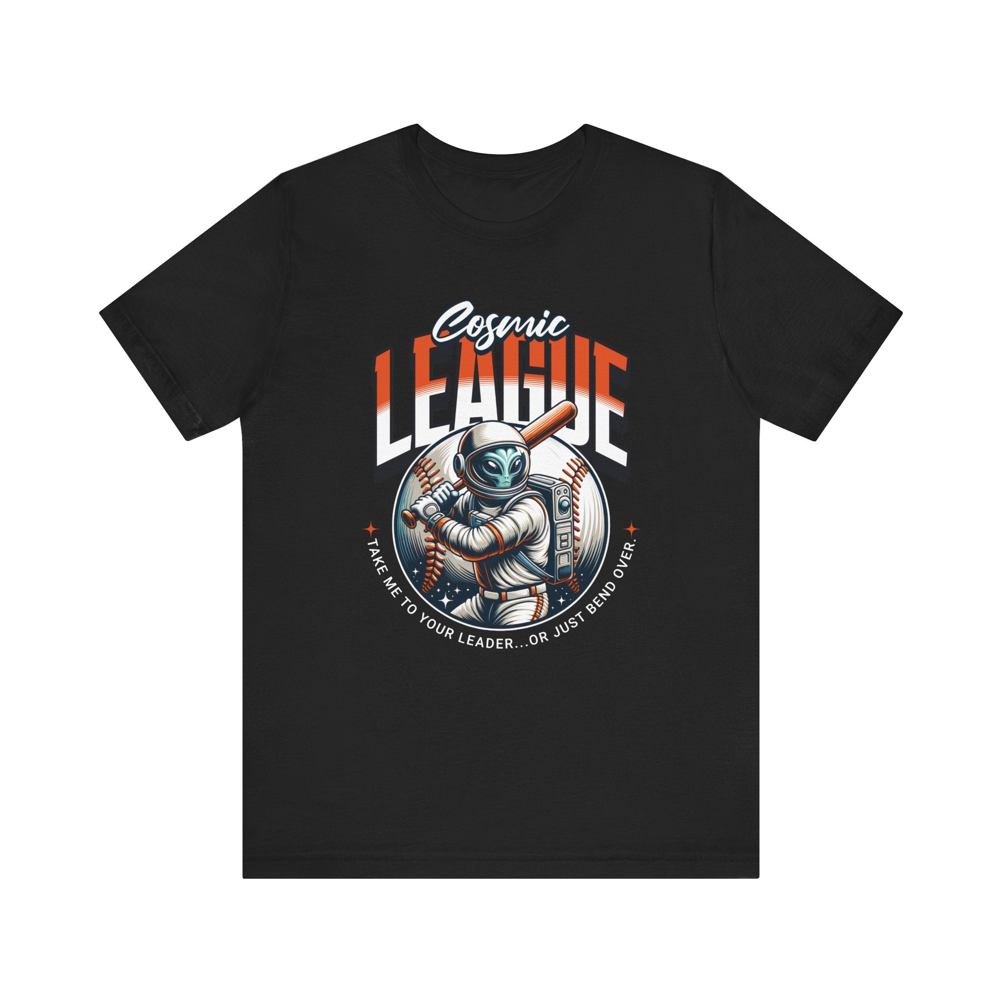 Cosmic League Astronaut Tee, Space Lover Shirt, Unisex Graphic T-shirt, Casual