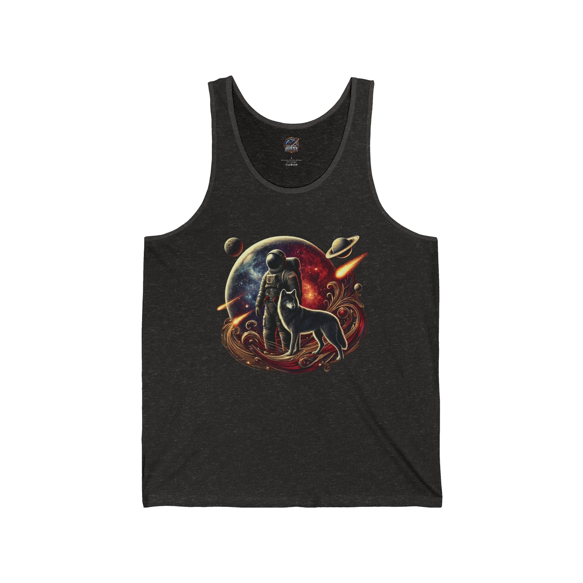 Astronaut &amp; Wolf Cosmic Tank – Εξερευνήστε το Άγνωστο!