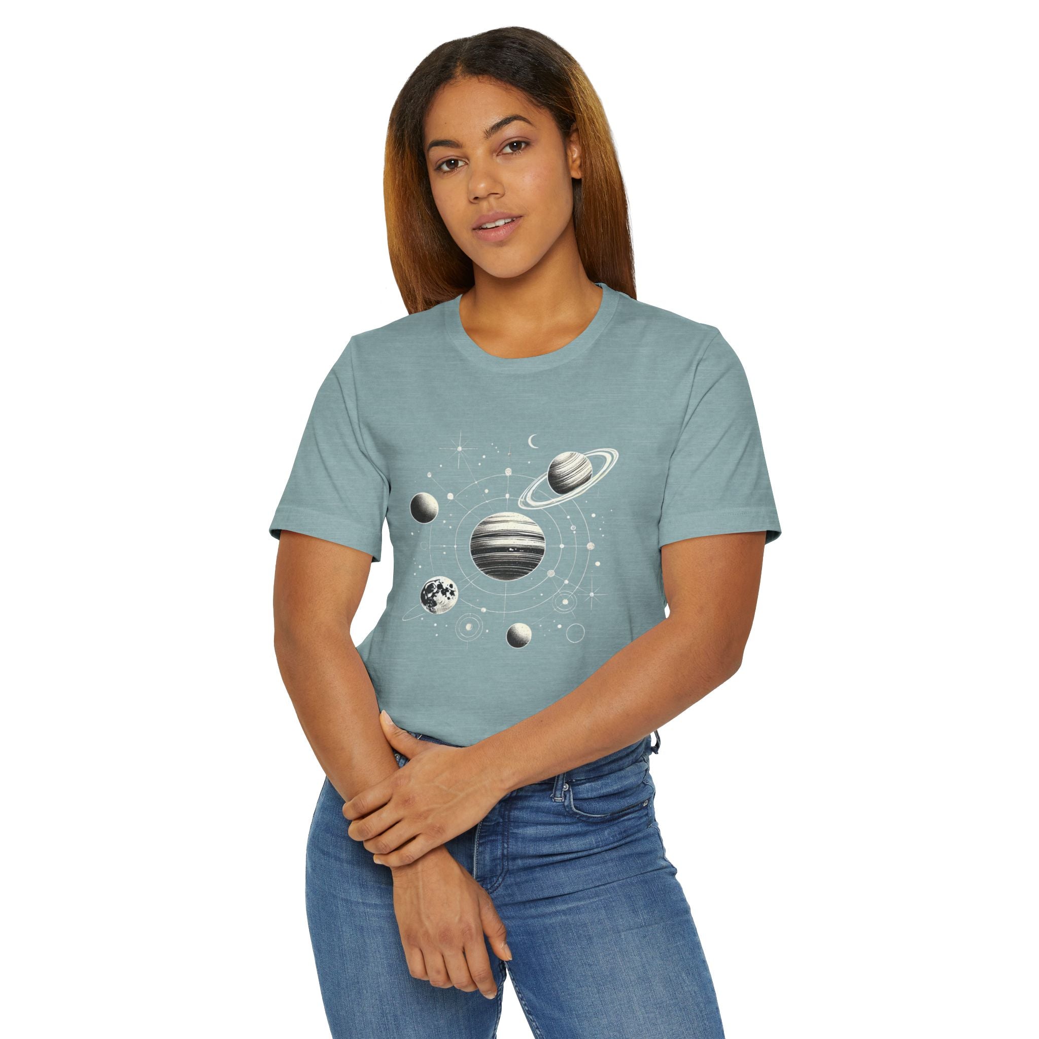 Ουράνια Τροχιά | Μινιμαλιστικό Cosmic T-Shirt 