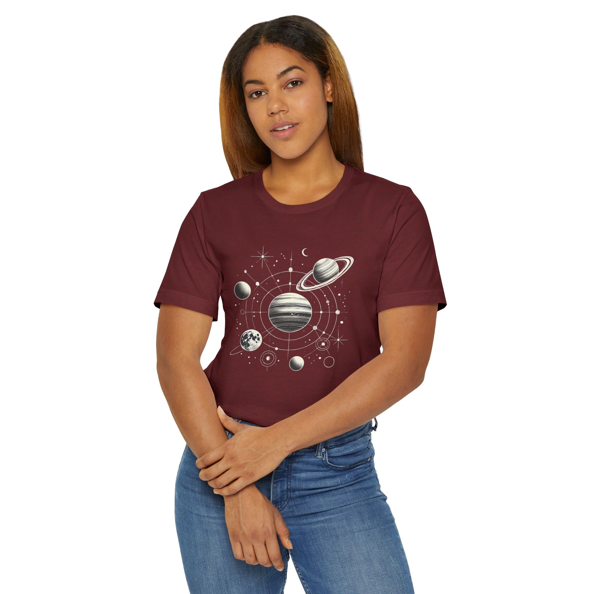 Ουράνια Τροχιά | Μινιμαλιστικό Cosmic T-Shirt 