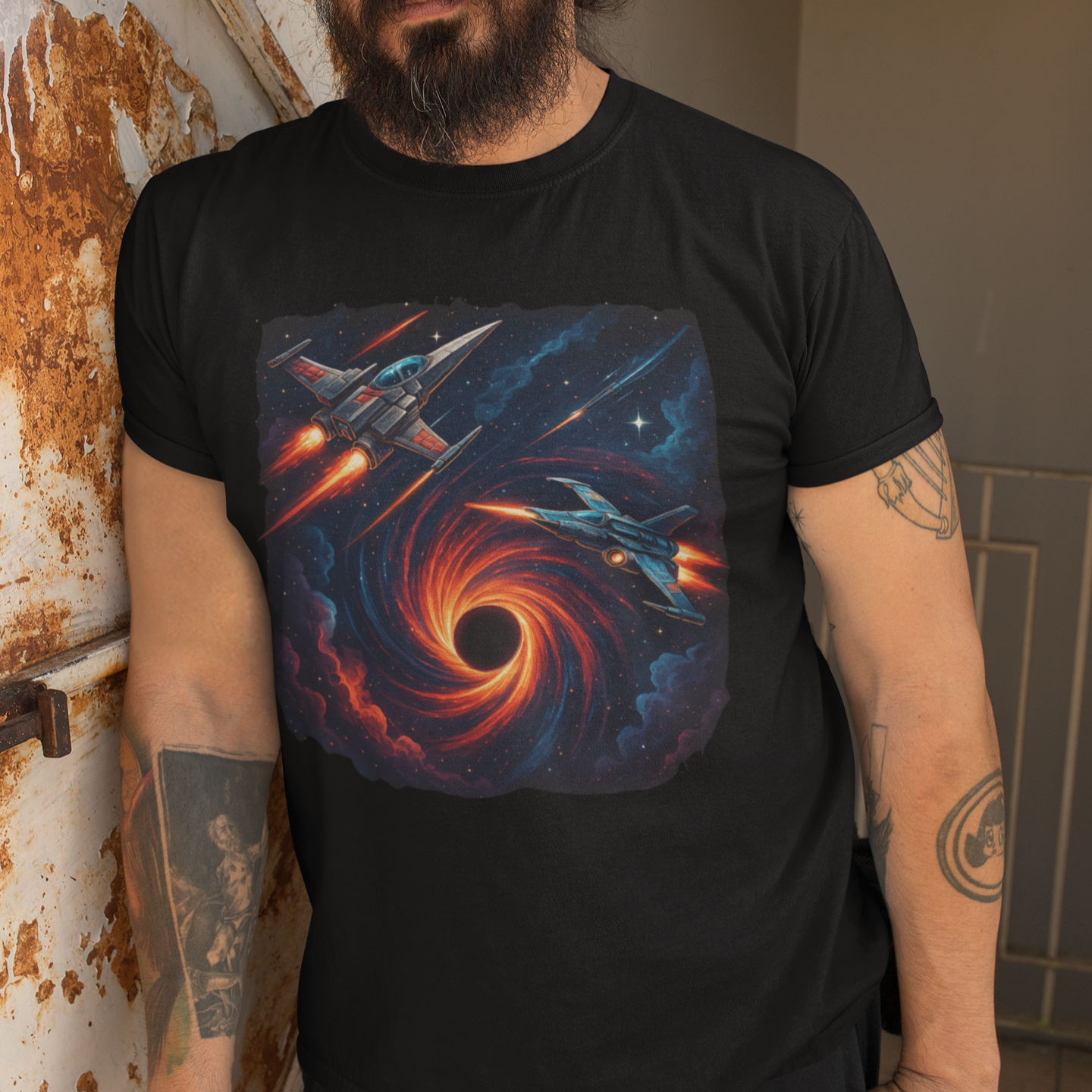 HoloQuest™ Launch AR Spaceship Shirt